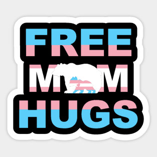 Free Mom Hugs LGBTQ+ Sticker